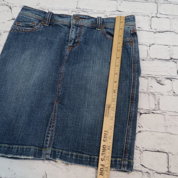 DENIM ROCK JEANS MINI SKIRT MEDIUM - Picture 11 of 11